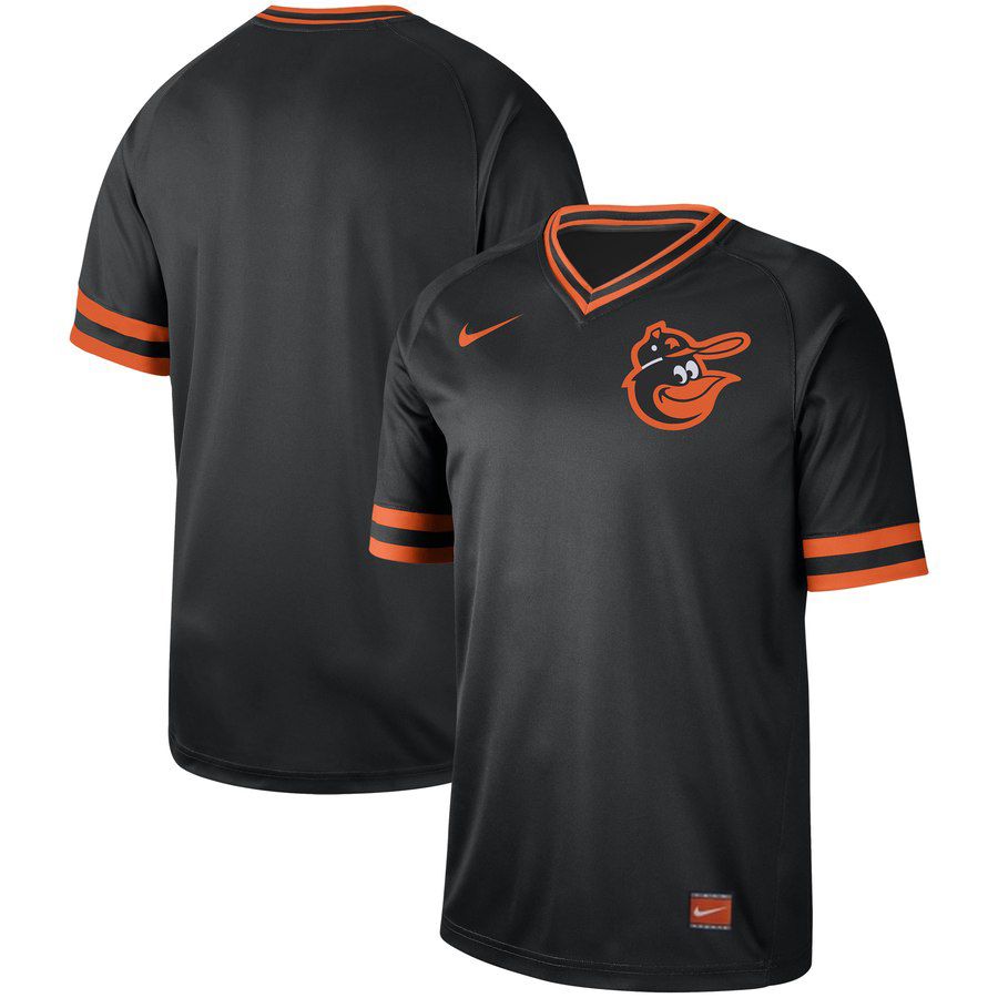 2019 Men MLB Baltimore Orioles blank black Nike Cooperstown Collection Jerseys